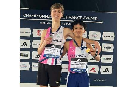 Championnat de France Avenir à Saint Etienne : Bastien et Léo assurent !